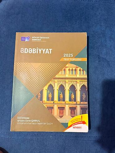 rm ingilis dili pdf 2025: Məhsul: “Ədəbiyyat 2025 – Test Toplusu” Nəşriyyat/İşləyici qurum — 1