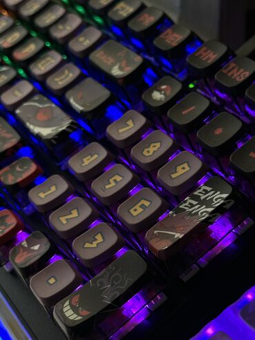 Клавиатуры: Клавиатура, Механическая, Проводное подключение, Размер: 100% — 9