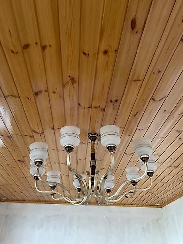 burner tava: Çılçıraq, 10 və daha çox lampa, Metal — 2