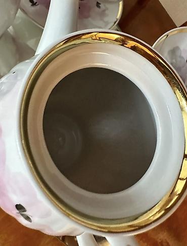 дулево: Новый чайный сервиз из белоснежного костяного фарфора с нежными — 8