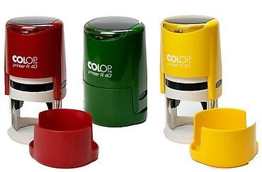Оборудование для печати: Автоматические круглые печати COLOP Printer R40 Изготовление печати — 1