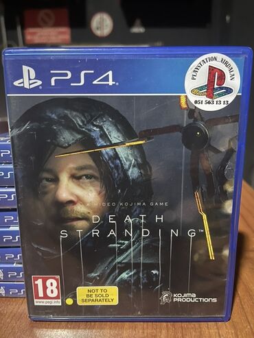 PS4 (Sony Playstation 4): PlayStation 4 üçün Death Stranding oyunu. Kojima Productions