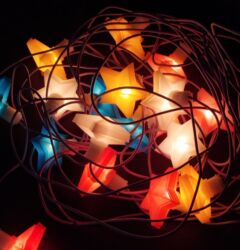 Digər işıqlandırma: CCCP dövrünə aid oyuncaqlar. 
Qiyməti üzərində yazılıb — 9