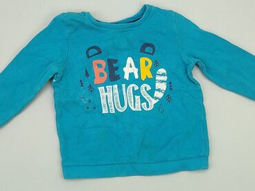 bluzka obcisla: Sweatshirt, 1.5-2 years, 86-92 cm, condition - Good