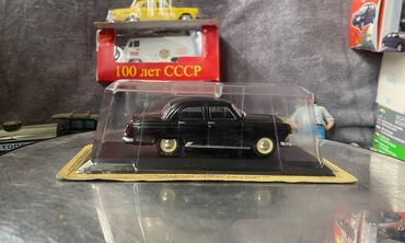 Avtomobil modelləri: Коллекционная модель GAZ-M21 Volga black 1963 Altaya Scale 1:43 — 7