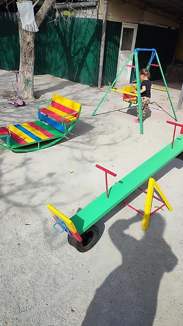 Детские качели: Детские качели, Балансир Для улицы, Металл, Новый at lalafo.kg — 3 Детские качели: Детские качели, Балансир Для улицы, Металл, Новый — 3