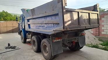 Аренда самосвала: КАМАЗ самосвал, синий, колесная формула 6x4. Основные характеристики — 8