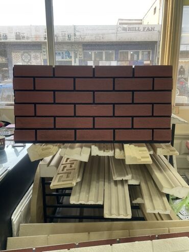 Digər tikinti daşları: Kərpic effekti verən bu üzlük panellər, daxili və xarici divarların — 27