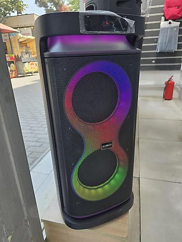 pride dinamik: Karaoke bluetooth kalonka portativ səs sistemi - Güc: 100W - — 1