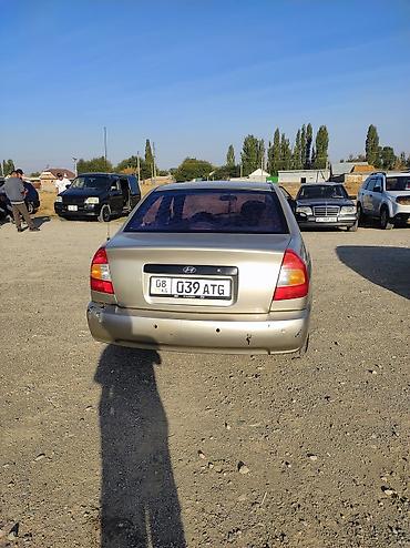 mazda demi: Hyundai Accent: 2004 г., 1.5 л, Автомат, Бензин, Седан — 5