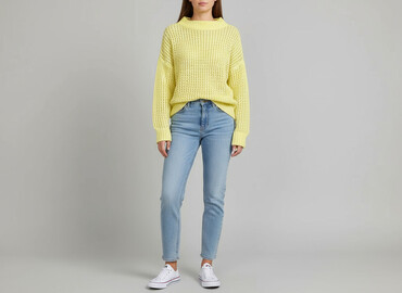 ażurowe sweterki: Sweter damski, rozmiar M
