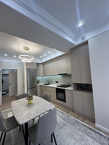 2 комнаты кок жар: 2 комнаты, 70 м², Кок-Жар мкр Элитка, 11 этаж, Евроремонт — 3