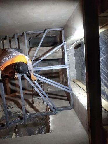 Обшивка лестниц: Ассалуму алайкум тугандар Метал карказ бетон лестница метал перилла — 26