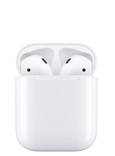 iphone se1: Беспроводные наушники Apple AirPods в фирменном белом зарядном кейсе — 1