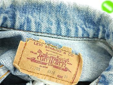jeans lee: Dziecięca kurtka jeansowa, 14 lat, 158-164 cm, Levi's, stan - Idealny — 4