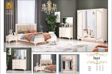 Yataq otağı dəstləri: 2 təknəfərlik çarpayı, Dolab, Komod, Termo, Rusiya, Yeni — 4