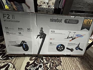 Elektrik nəqliyyatı: Ninebot F2 II eKickScooter – Powered by Segway - Maks. məsafə: 55 km — 1