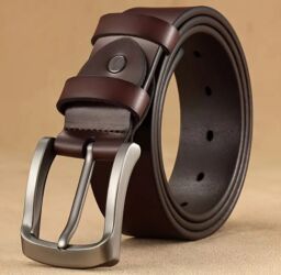 ремень офицерский: Кайыш, Материалы: Нукура булгаары, Унисекс, Жаңы