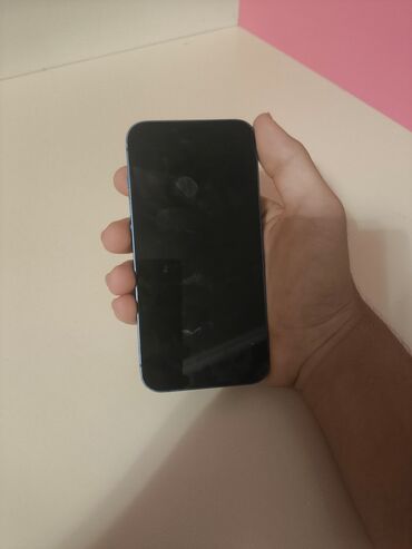 dubai iphone 13 pro max qiymeti: IPhone 13, 128 GB, Göy, Face ID