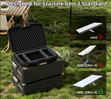 продаю в связи с переездом: Starlink дорожная сумка Starlink v4 портативный чехол уличный Жесткий