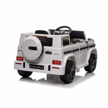 Dečiji električni automobili: Auto na akumulator Mercedes AMG G63L LICENCIRANI KOZNO SEDISTE MEKE — 9