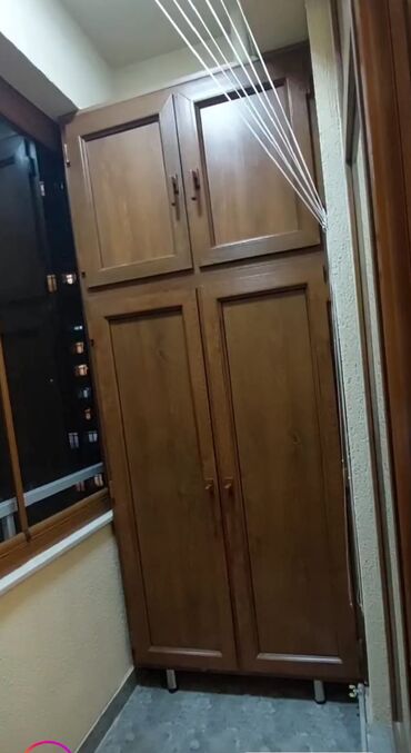 Mebellərin yığılması: Пластиковые шкафы. лучший вариант для балкона, блока, дома, закрытия — 14