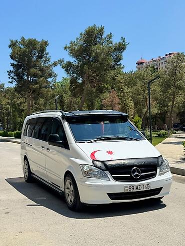Mercedes-Benz: Mercedes-Benz Vito miniven - Kuzov: ağ rəng, aerodinamik body-kit və — 16