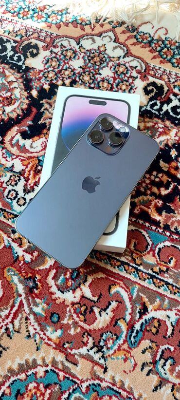 Apple iPhone: IPhone 14 Pro Max, 128 GB, Deep Purple