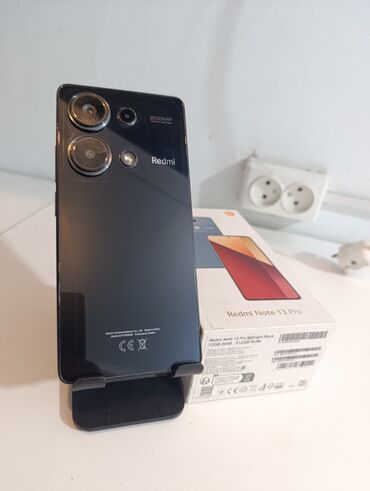 redmi note 8 про цена в бишкеке: Redmi, Redmi Note 13 Pro, Новый, 512 ГБ, цвет - Черный, 2 SIM
