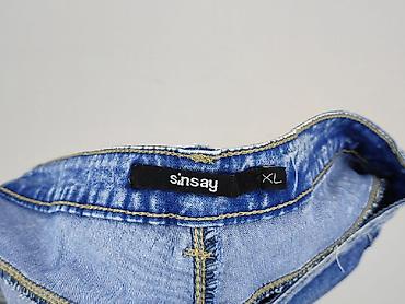 flared jeans men white: Szorty damskie, rozmiar XL — 4