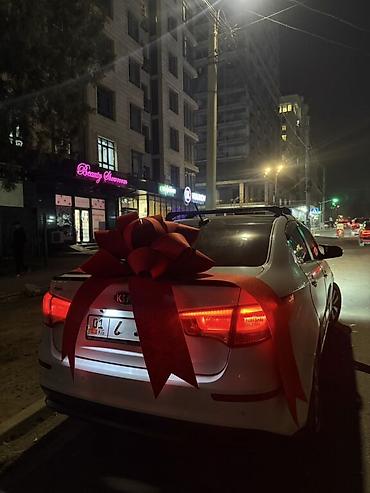 Декоративные ленты и банты: Большой декоративный бант для автомобиля - Яркий красный цвет — 8