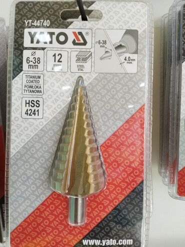 divan örtükleri instagram: YATO markasının titanium örtüklü, 6-38 mm ölçülü, 12 pilləli konusvari