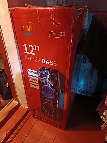 BVip JT-1220 portativ səs sistemi - 12" SUPER BASS sabvufer - Güc