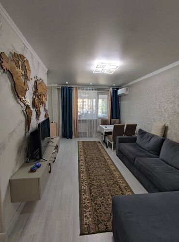 сдается квартира ата турк: 2 комнаты, 40 м², Хрущевка, 2 этаж, Евроремонт