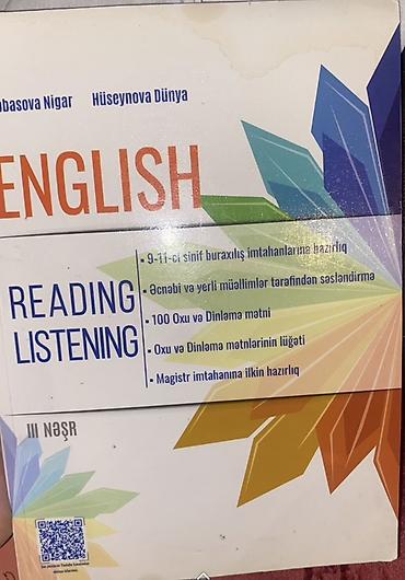 (((İci yazilmayib ))))Məhsul: “ENGLISH – Reading & Listening” — 1