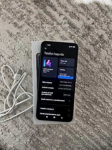 Xiaomi: Xiaomi Mi 11 Lite, 128 GB, rəng - Qara, 
 Barmaq izi, Face ID — 3