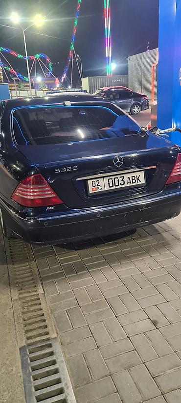 Mercedes-Benz S-Class: 1999 г., Автомат, Бензин, Седан