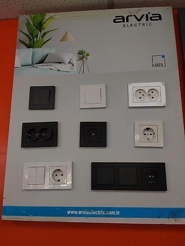 Электроустановочные изделия Arvia Electric — серия KAREN Описание: -