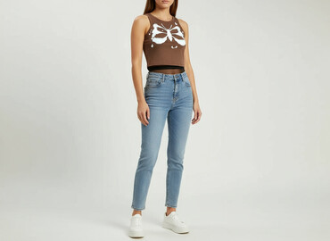 t shirty motyl: Butterfly, Women`s top, size S