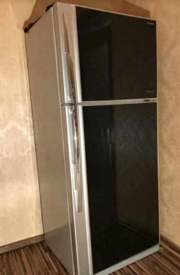 teze soyuducular: Новый 2 двери Toshiba Холодильник Продажа, цвет - Черный
