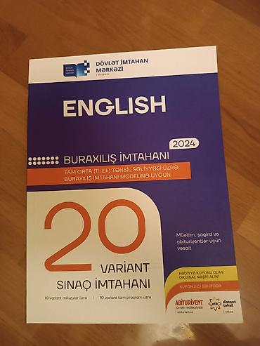 Testlər: Məhsul: Fizika, ingilis dili, informatika test topluları dəsti - — 6