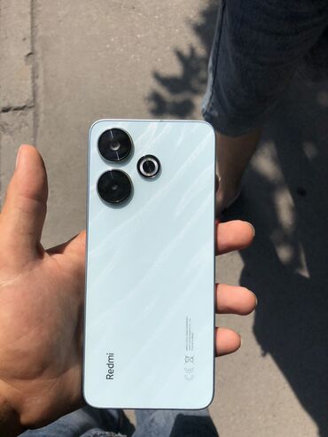 экран на телефон fly: Redmi 13, 256 GB, rəng - Göy, Sensor, Barmaq izi, İki sim kartlı