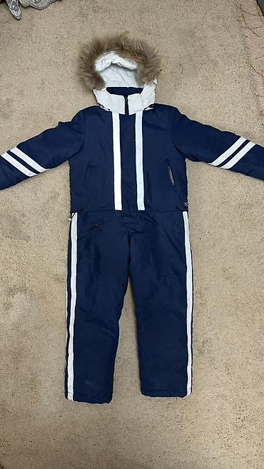 nike tech: Детский зимний комбинезон FWCQ Kids, рост 128 см. Б/у качество — 1