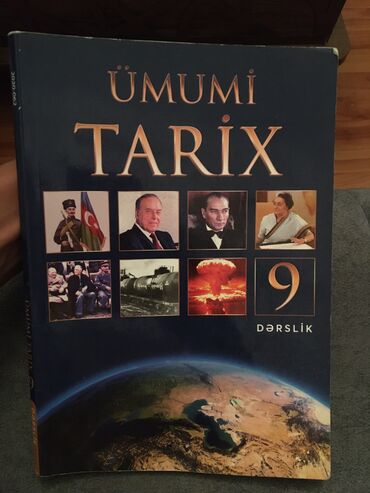 rus dili 4 cu sinif metodik vesait: 9-cu sinif Ümumi Tarix dərsliyi. Çox səliqəli istifadə olunub. Yeni