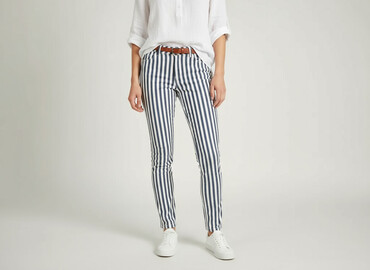 jeansy z lampasem damskie: Orsay, Jeansy damskie, rozmiar M