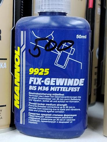 Аксессуарлар жана тюнинг: Фиксатор резьбы Mannol 9925 Fix-Gewinde, средняя прочность (Bis M36) — 1