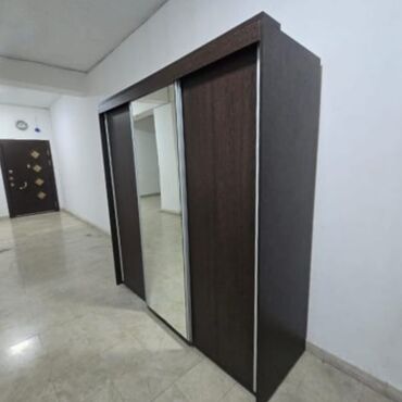 шкаф купе стенка: İşlənmiş, Kupe, 2 qapılı Düz dolab, Dolab-asılqan