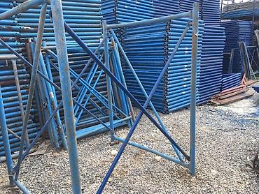 Nərdivanlar: Alüminium mobil iskələ sistemi - Material: yüngül və möhkəm alüminium — 3