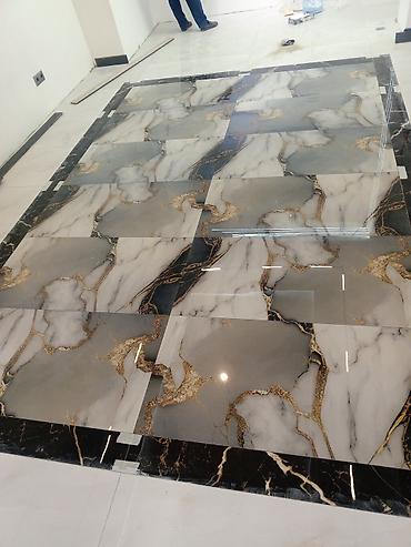 Plitə işləri: Kafel Metlag Kermoqranit Mermer Qranit Mozaika Tamet Seramika — 25