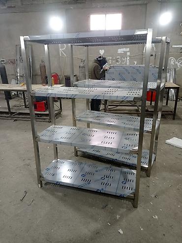 bambu lab: Paslanmaz polkalar və rəflər - Material: AISI 304/430 paslanmaz polad — 3